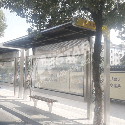 福建宁德公交站亭