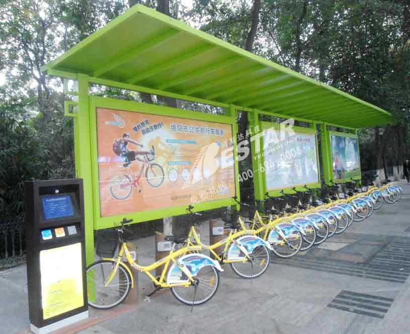 绵阳公共自行车亭