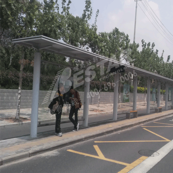  合肥第一批航空铝公交站亭